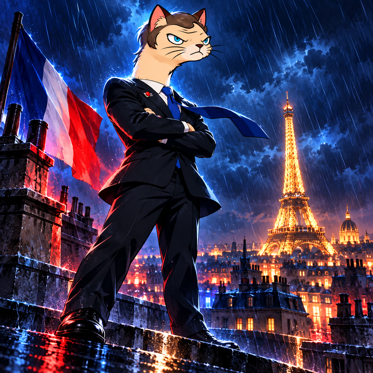 Sur les Toits de Paris